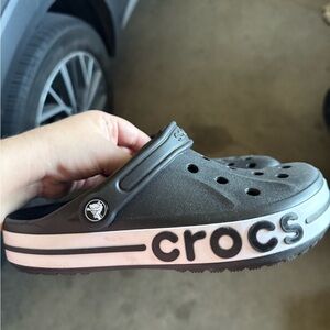 Crocs' Bayaband Black Clogs